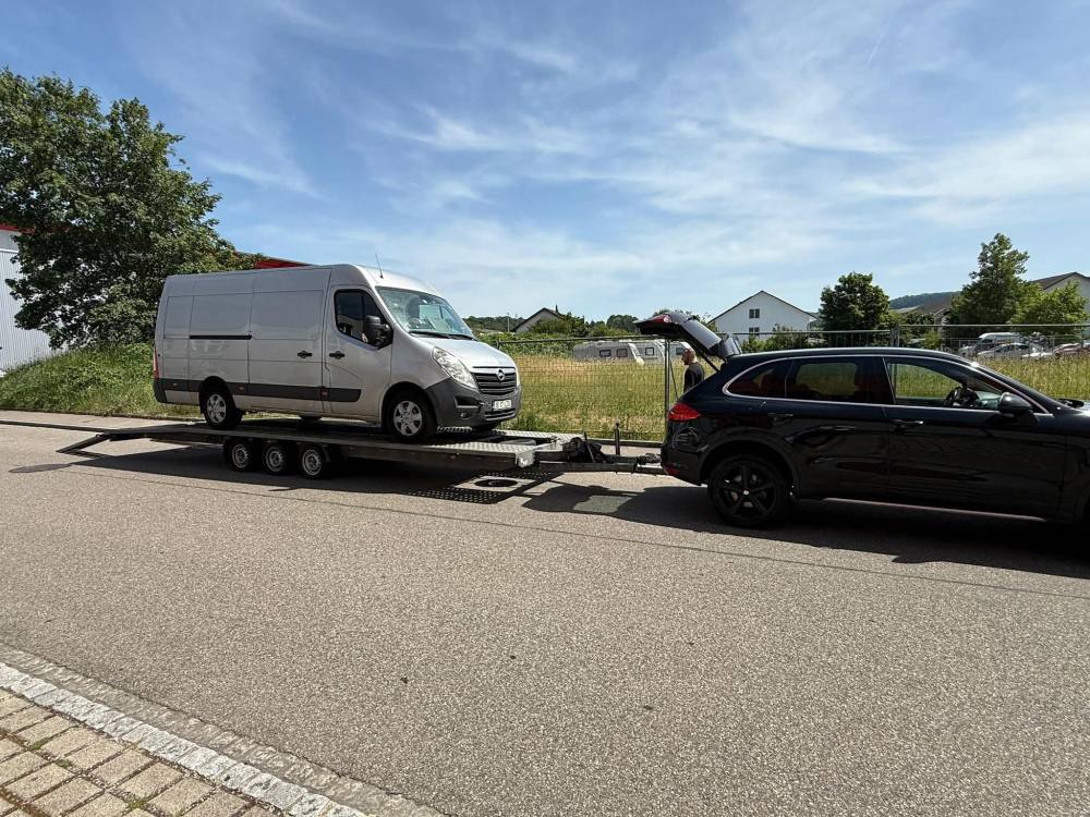 Opel Movano, pregătit de transport